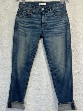 Moussy Vintage Skinny Denim Jeans Women 26 Japan Red Line Selvage Stretch Cotton